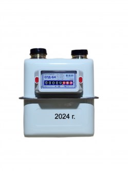 Счетчик газа СГД-G4ТК с термокорректором (вход газа левый, 110мм, резьба 1 1/4") г. Орёл 2024 год выпуска Биробиджан